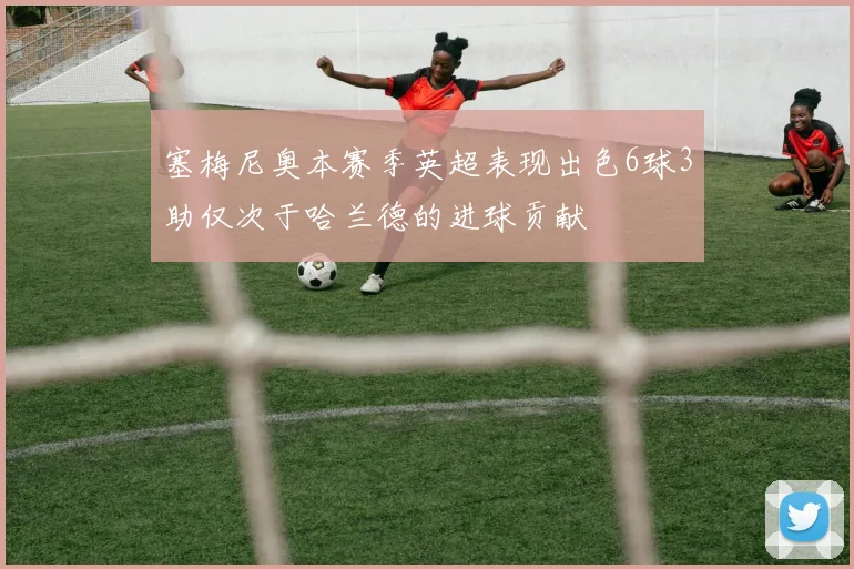 塞梅尼奥本赛季英超表现出色6球3助仅次于哈兰德的进球贡献